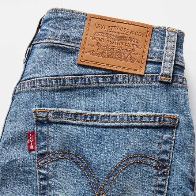 【LEVIS 官方旗艦】女款涼感高腰男友褲 Performance Cool 人氣新品 85873-0131