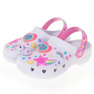 【SKECHERS】女童涼拖鞋系列燈鞋 HEART CHARMER(308406LWMLT)