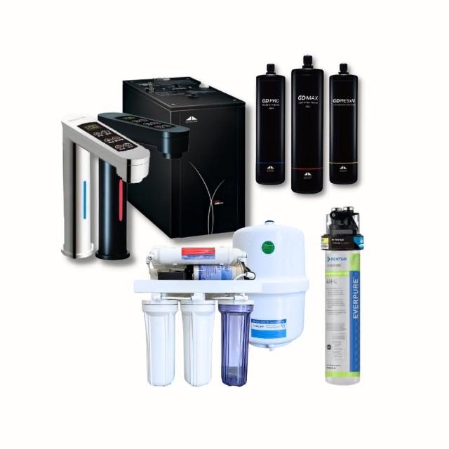 【GUNG DAI 宮黛】GD-600/GD600 觸控式雙溫櫥下型飲水機(搭配 宮黛3道濾心/愛惠浦4HL/五道RO純水機)