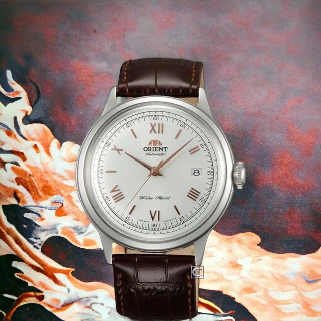 【ORIENT 東方錶】DateⅡ系列 羅馬刻度 機械錶 手錶 男錶 金色(FAC00008W)