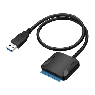 【台灣霓虹】USB3.0轉SATA 2.5/3.5吋硬碟連接轉接線(可外接12V供電)