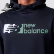【NEW BALANCE】NB 連帽長袖上衣_男裝_黑色_MT23021BM(美版 版型偏大)