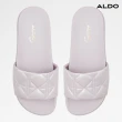 【ALDO】AQUATA-菱格紋厚底涼拖鞋-女鞋(淺紫色)