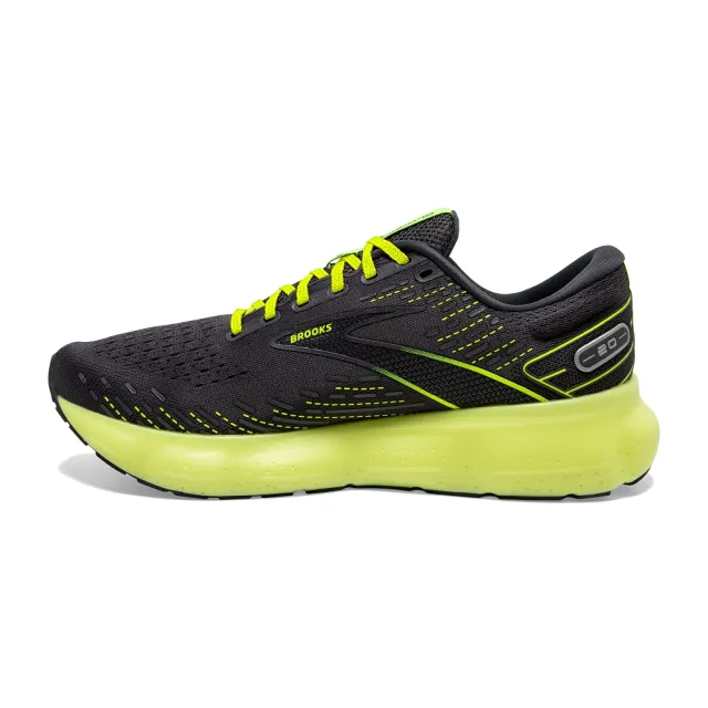 【BROOKS】男鞋 慢跑鞋 避震緩衝象限 Glycerin 20 甘油系列20代 夜光限定款(1103821D012)