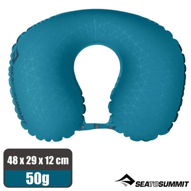 SEA TO SUMMIT 20D 充氣頸枕2.0 /符合人體工學.靠枕.U型枕.旅行護頸枕(STSAPILULYHAAQ 水藍)