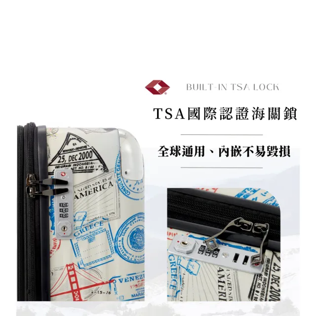 【COUGAR】25吋旅行箱 登機箱 防爆拉鏈  可擴充 TSA海關鎖行李箱(減震輪 耐摔大容量)