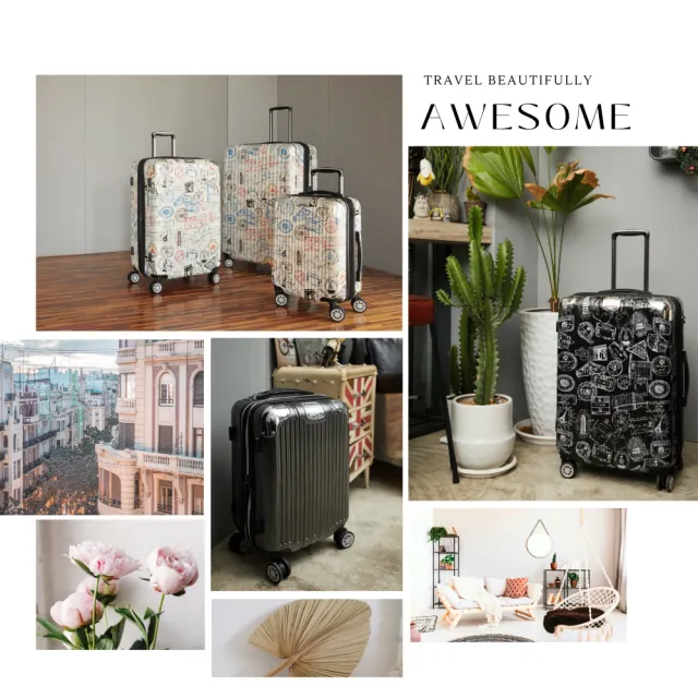 【COUGAR】29吋旅行箱 登機箱 防爆拉鏈  可擴充 TSA海關鎖行李箱(減震輪 耐摔大容量)