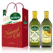 【Olitalia 奧利塔】純橄欖油1000mlx3瓶+葵花油1000mlx3瓶-禮盒組(+贈ORO義大利直麵500gx1包)