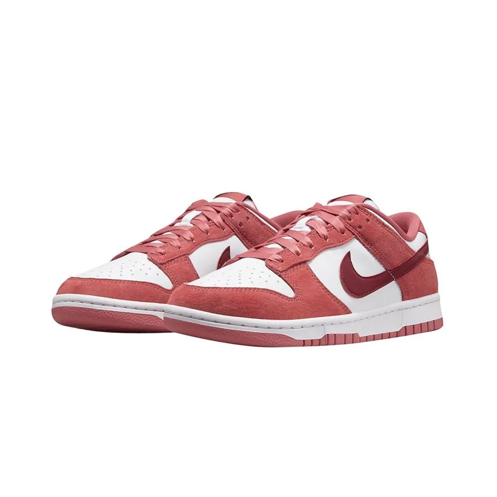 【NIKE 耐吉】W Nike Dunk Low VDAY 情人節 麂皮 草莓熊 女鞋 休閒鞋 熊抱哥 FQ7056-100