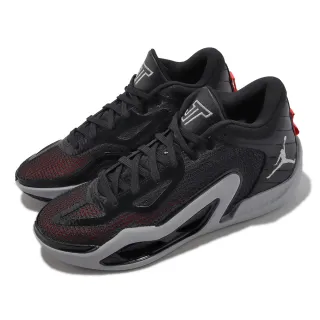 【NIKE 耐吉】籃球鞋 Jordan Tatum 1 PF 男鞋 黑 銀 Old School(DZ3322-001)