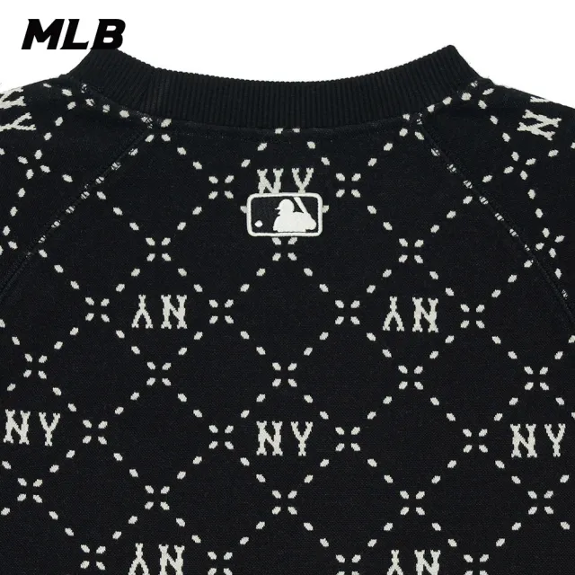 【MLB】連身裙 長版上衣 MONOGRAM系列 紐約洋基隊(3FOPM0334-50BKS)