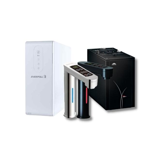 【GUNG DAI 宮黛】GD-600/GD600 觸控式雙溫櫥下型飲水機(搭配EVERPOLL愛科 RO-600直出RO純水機)