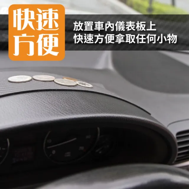 【日本idea-auto】超強力碳纖維紋止滑墊(汽車止滑墊 可水洗 耐熱 超薄)