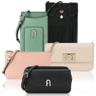 【FURLA】經典斜背包/手機包(多款選)