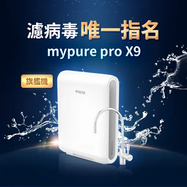 【GUNG DAI 宮黛】GD600+X9 觸控式雙溫櫥下型飲水機(GD600+Brita X9)