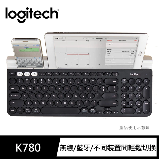 Logitech 羅技 K780跨平台藍牙鍵盤