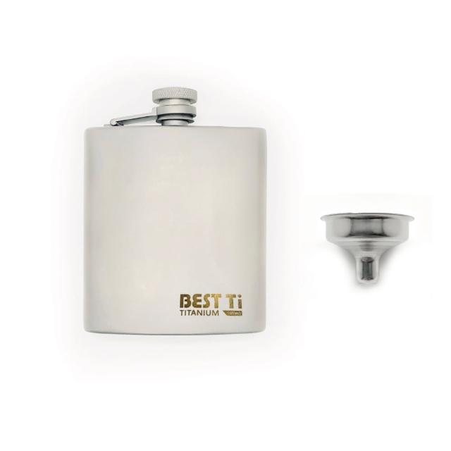 【BEST Ti】純鈦酒壺 190ml 符合人體工學