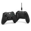 【Microsoft 微軟】超值組XBOX 原廠無線控制器+USB-C 纜線(磨砂黑)+Razer 雷蛇無線滑鼠