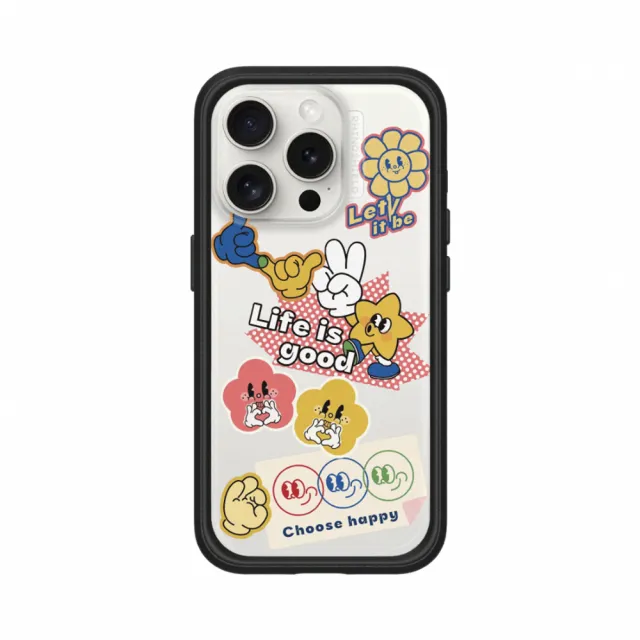 【RHINOSHIELD 犀牛盾】iPhone 15/Plus/15 Pro/Max Mod NX手機殼/貼上好心情(獨家設計系列)