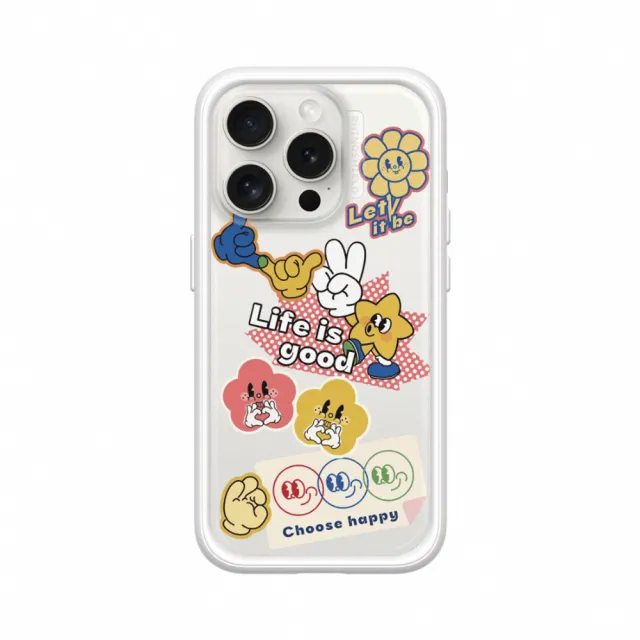 【RHINOSHIELD 犀牛盾】iPhone 15/Plus/15 Pro/Max Mod NX手機殼/貼上好心情(獨家設計系列)
