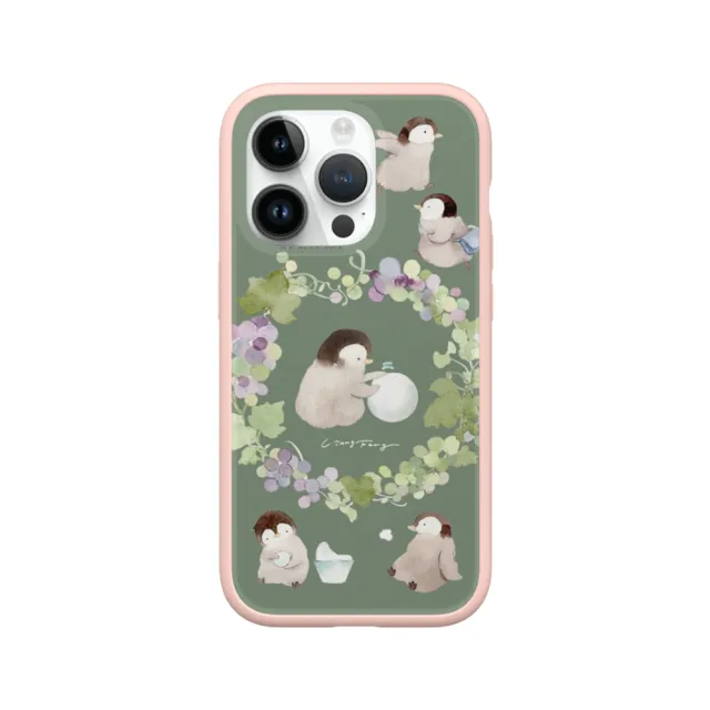 【RHINOSHIELD 犀牛盾】iPhone 11/11 Pro/Max Mod NX手機殼/涼丰系列-好忙的小企鵝(涼丰)