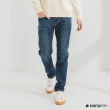 【Hang Ten】男女裝- 寬鬆鬆緊腰頭丹寧直筒牛仔褲(多款選)