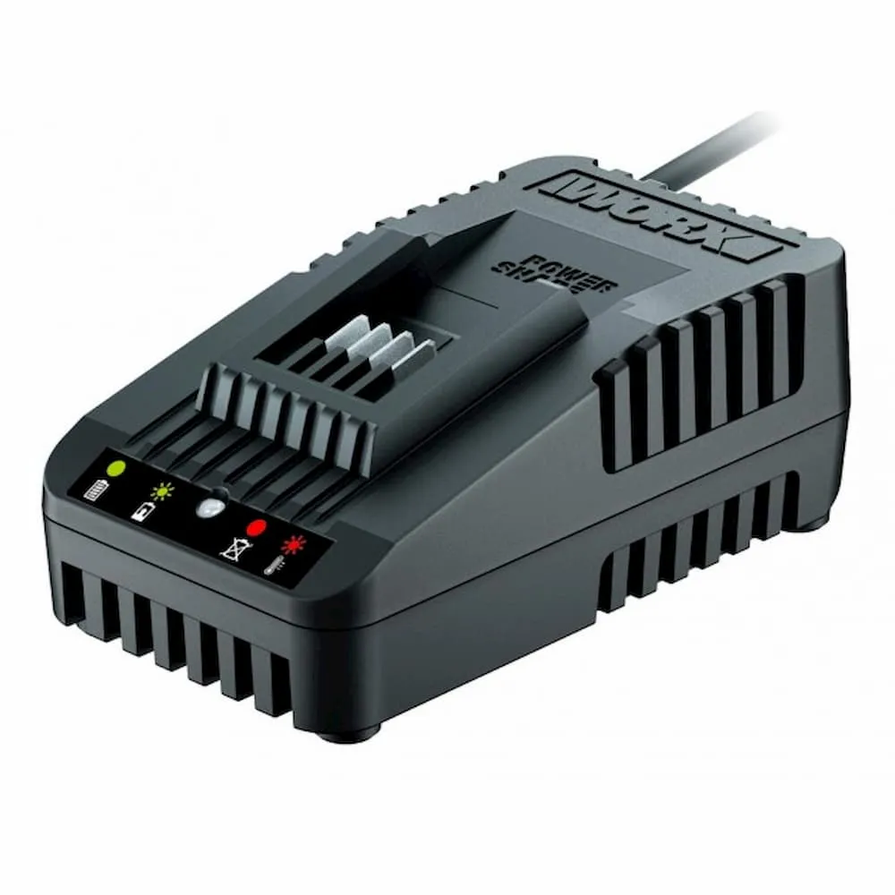 【WORX 威克士】20V 2A 橘標鋰電充電器(WA3880/WA3860)