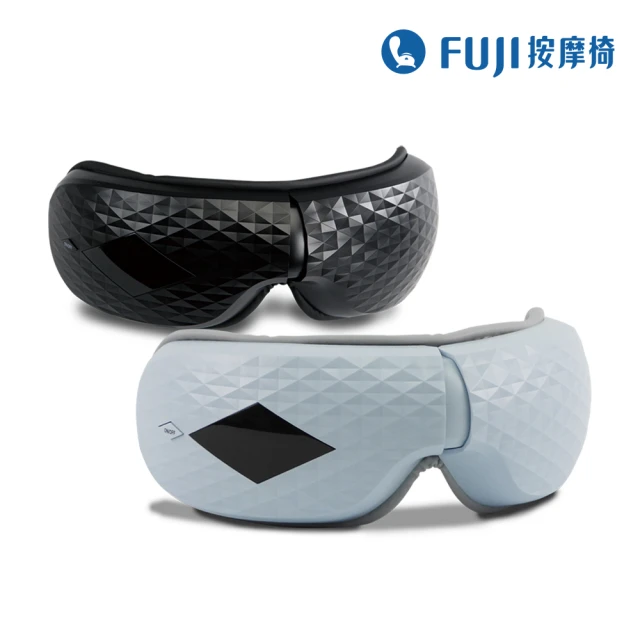 【FUJI】溫感愛視力眼部按摩器 FG-233(按摩眼罩;雙氣壓;溫感熱敷；智能感應操控)