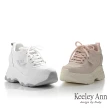 【Keeley Ann】極簡厚底老爹鞋(白色426032240-Ann系列)
