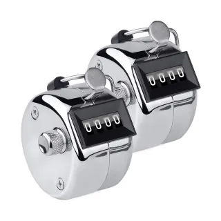 【AHOYE】金屬機械式計數器 2入組