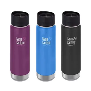 【Klean Kanteen】送水壺套!! 20oz/592ml 正食品級18/8 寬口雙層不鏽鋼保冷保溫杯水壺/可利鋼瓶(K20VWPCC)(