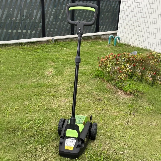 【TEXDON 得世噸】20V鋰電推草機 手推式割草機  單電組4.0AH(除草機 修草機)