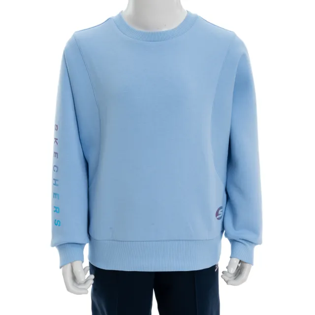 【SKECHERS】女童長袖衛衣(P423G007-02P8)