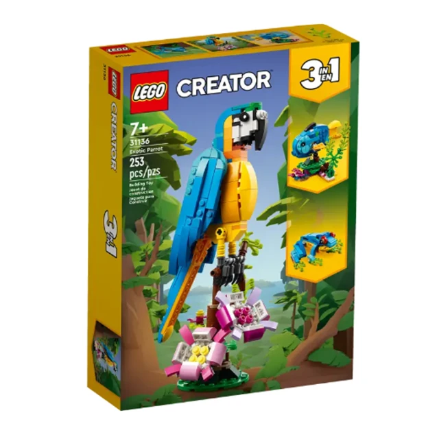 LEGO 樂高LEGO 樂高 Creator 創意系列 - 異國鸚鵡(31136)