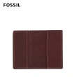 【FOSSIL 官方旗艦館】Everett 真皮卡夾-茄紫色 ML4468540(禮盒組附鐵盒)