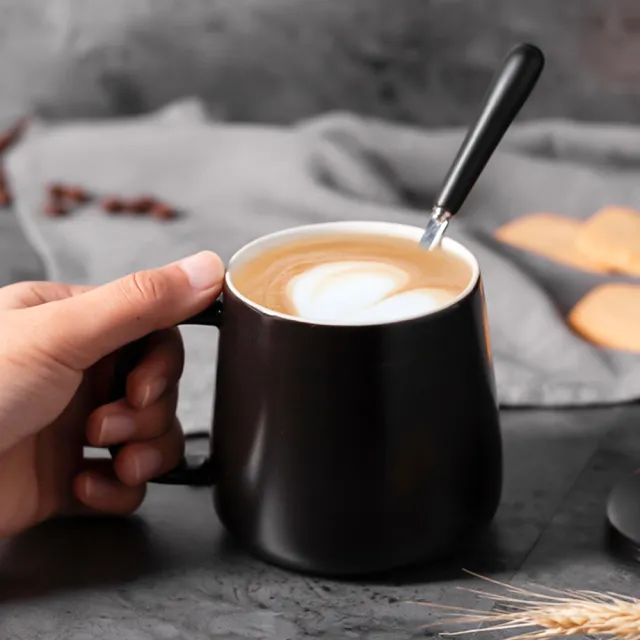 【小麥購物】420ML消光馬克杯-莫蘭迪色(茶杯 水杯 牛奶杯 咖啡杯 果汁杯 北歐風)