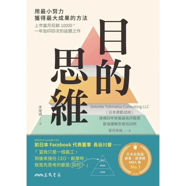 【MyBook】目的思維：用最小努力，獲得最大成果的方法(電子書)