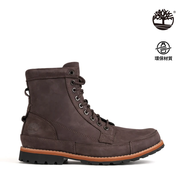 【Timberland】男款深棕色磨砂革 Timberland R Originals 6吋靴(A5XS5V13)