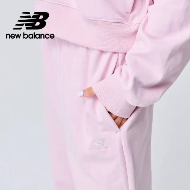 【NEW BALANCE】NB 鬆緊縮口棉長褲_女裝_粉色_AWP31503SOI(亞版 版型正常)