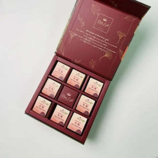 【Diva Life】母親節比利時進口紅麴養生巧克力片32入禮盒