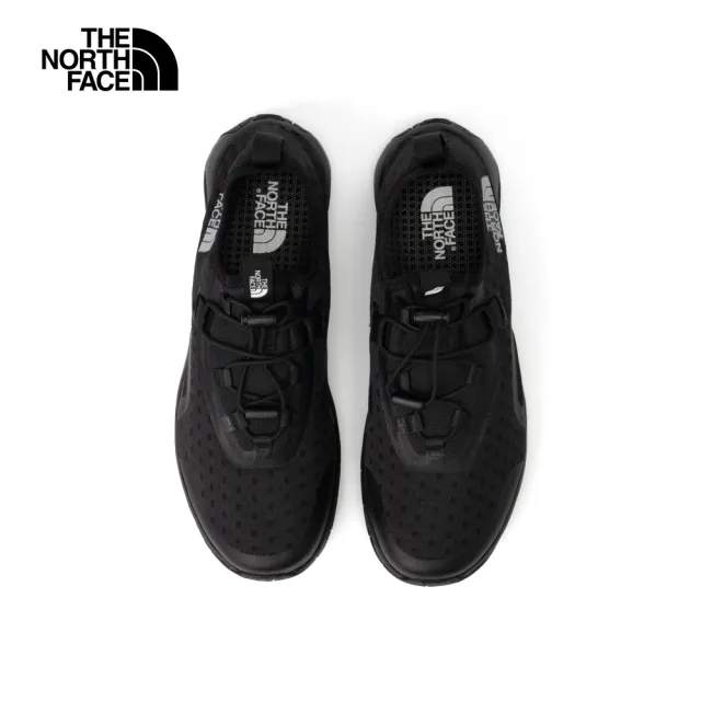 【The North Face 官方旗艦】北面男款黑色水陸兩用抓地耐磨戶外休閒鞋｜48MAKX7