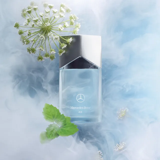 【Mercedes-Benz 賓士】三芒星．天空淡香精100ml(贈品牌帽+隨機小香乙瓶.專櫃公司貨)