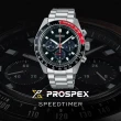 【SEIKO 精工】官方授權 Prospex 熊貓三眼太陽能計時腕錶-錶徑41.4mm-SK008(SSC915P1)