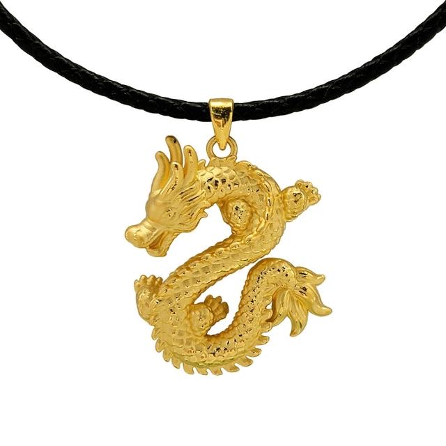 【金瑞利】黃金男墜 1.43錢±1厘(龍墜)