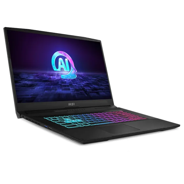 【MSI 微星】▲特仕版 17.3吋R7電競(Katana A17 AI B8VE-838TW/R7-8845HS/32G/1T SSD/RTX4050-6G/W11)