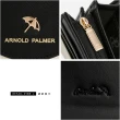 【Arnold Palmer 雨傘】翻蓋長夾 High-end系列(黑色)