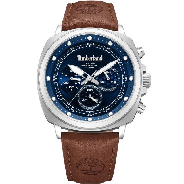 【Timberland】WILLISTON系列 三眼計時手錶-43.5mm(TDWGF0042001)