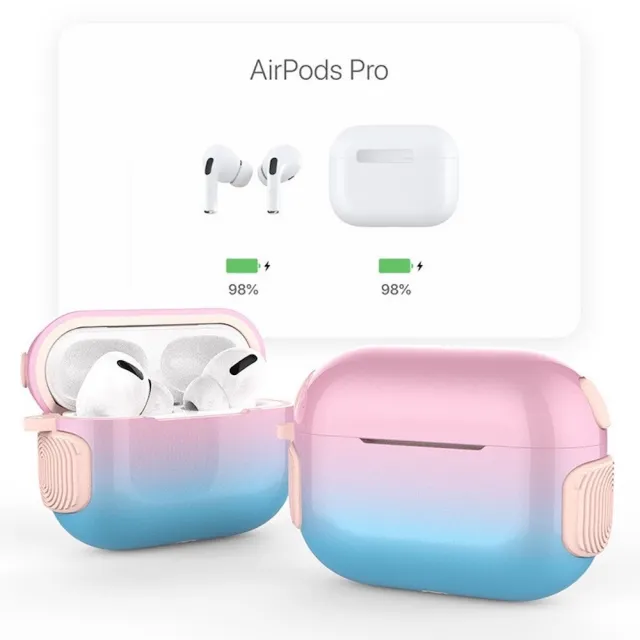 【LOYALTY】AirPods 1代/2代/3代/Pro漸變電鍍色耳機保護殼 6色