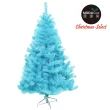 【摩達客】台製豪華型15尺/15呎 450cm 冰藍色聖誕樹 裸樹(不含飾品/不含燈/本島免運費)