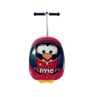 【Zinc Flyte】18吋多功能滑板車行李箱 - 派瑞企鵝